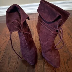 Lord & Taylor bootie 3.5 inch heel